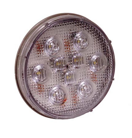 4" Round 9 LED Backup Light with Dry-Fit Connection